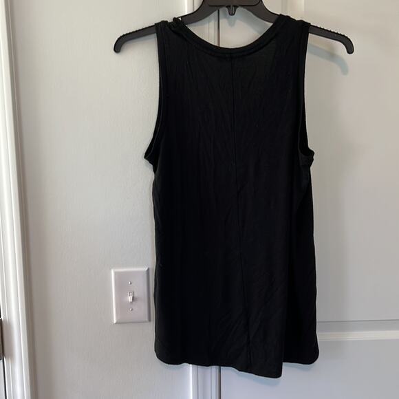 Express Black Wake Up Kick Ass Repeat Tank Top - Picture 2 of 10